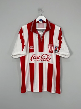 1995/96 NECAXA HOME SHIRT (L) UMBRO Lightweight Interlock Knit