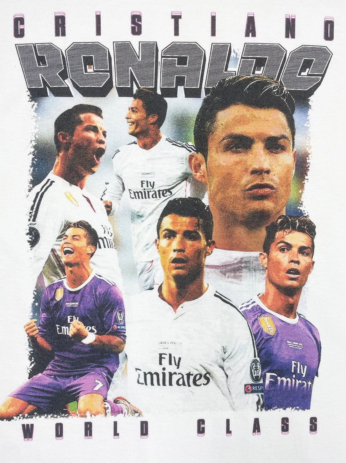 Minimalist Wear Quick Comfort REAL MADRID CRISTIANO RONALDO BOOTLEG TEE