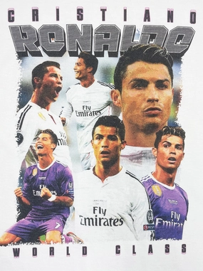 REAL MADRID CRISTIANO RONALDO BOOTLEG TEE Street Smart