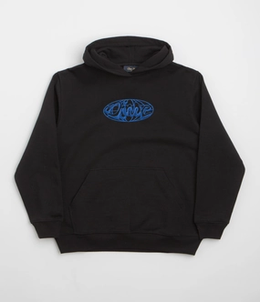 Dime Globe Hoodie - Black Smooth Zipper Glide