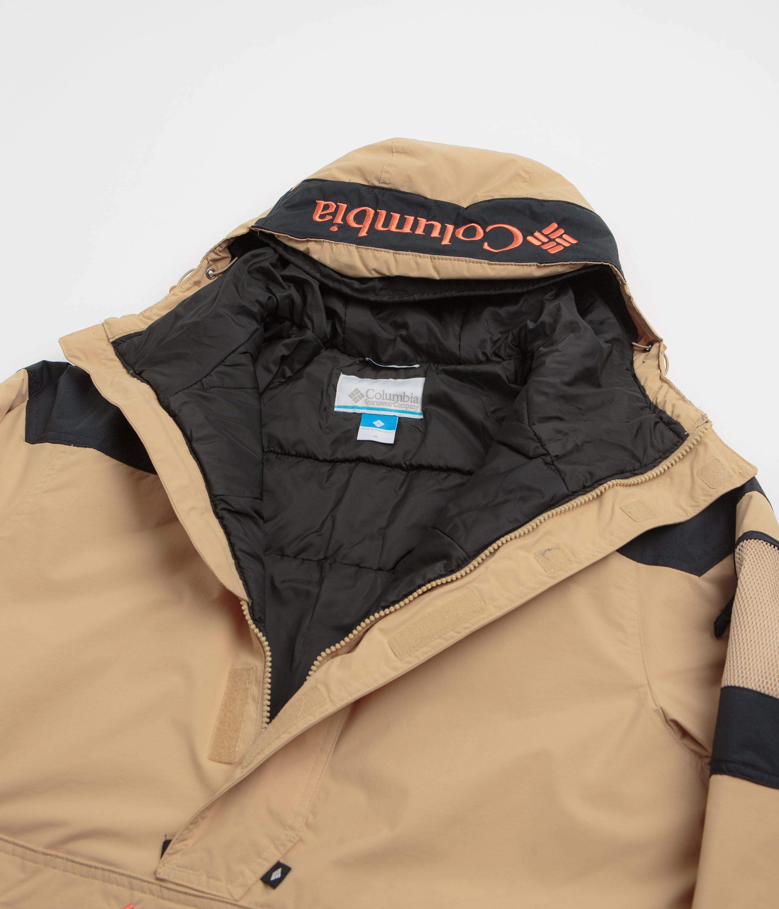 Recognize Adore Columbia Challenger II Insulated Pullover Jacket - Canoe / Black