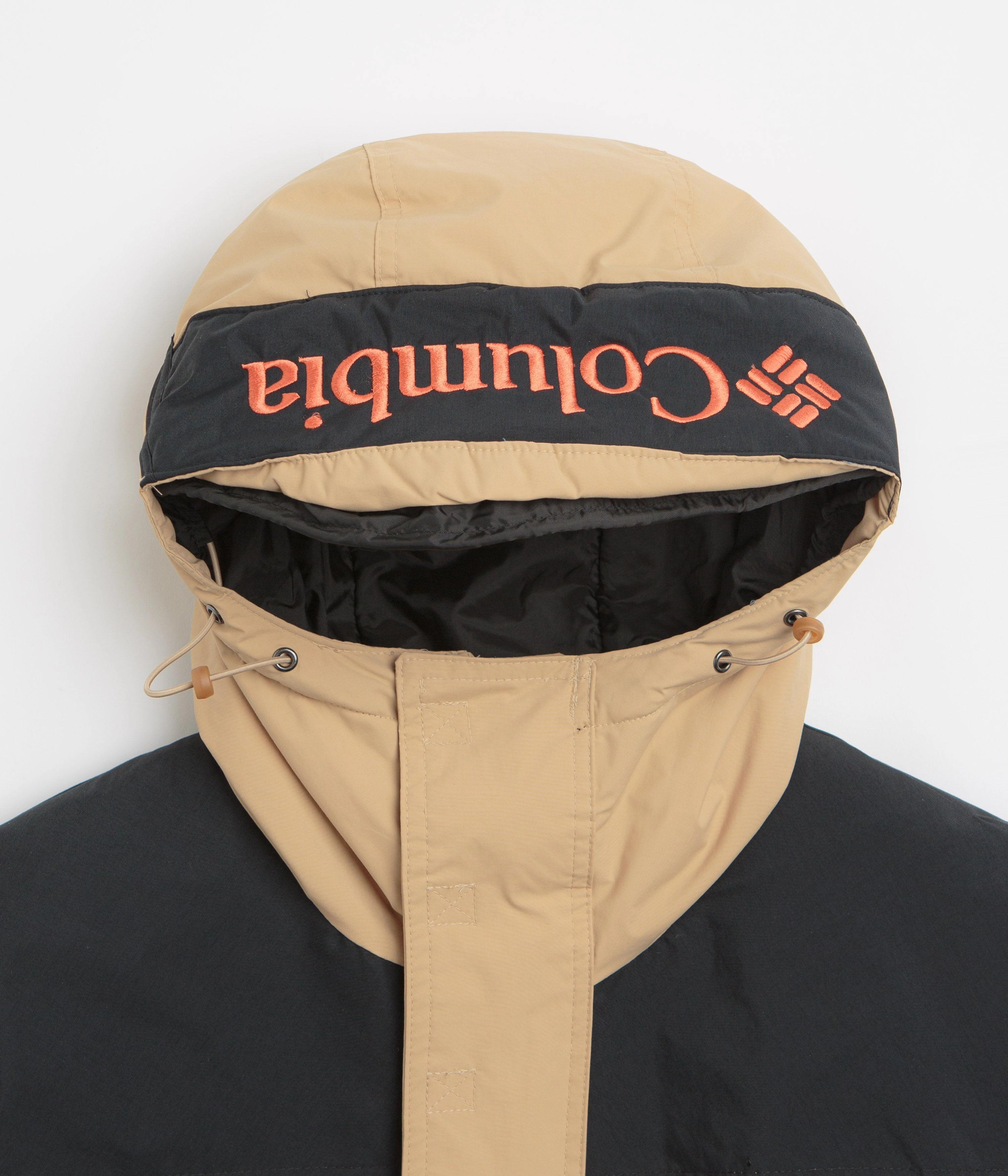 Tradition Modular Layering System Columbia Challenger II Insulated Pullover Jacket - Canoe / Black