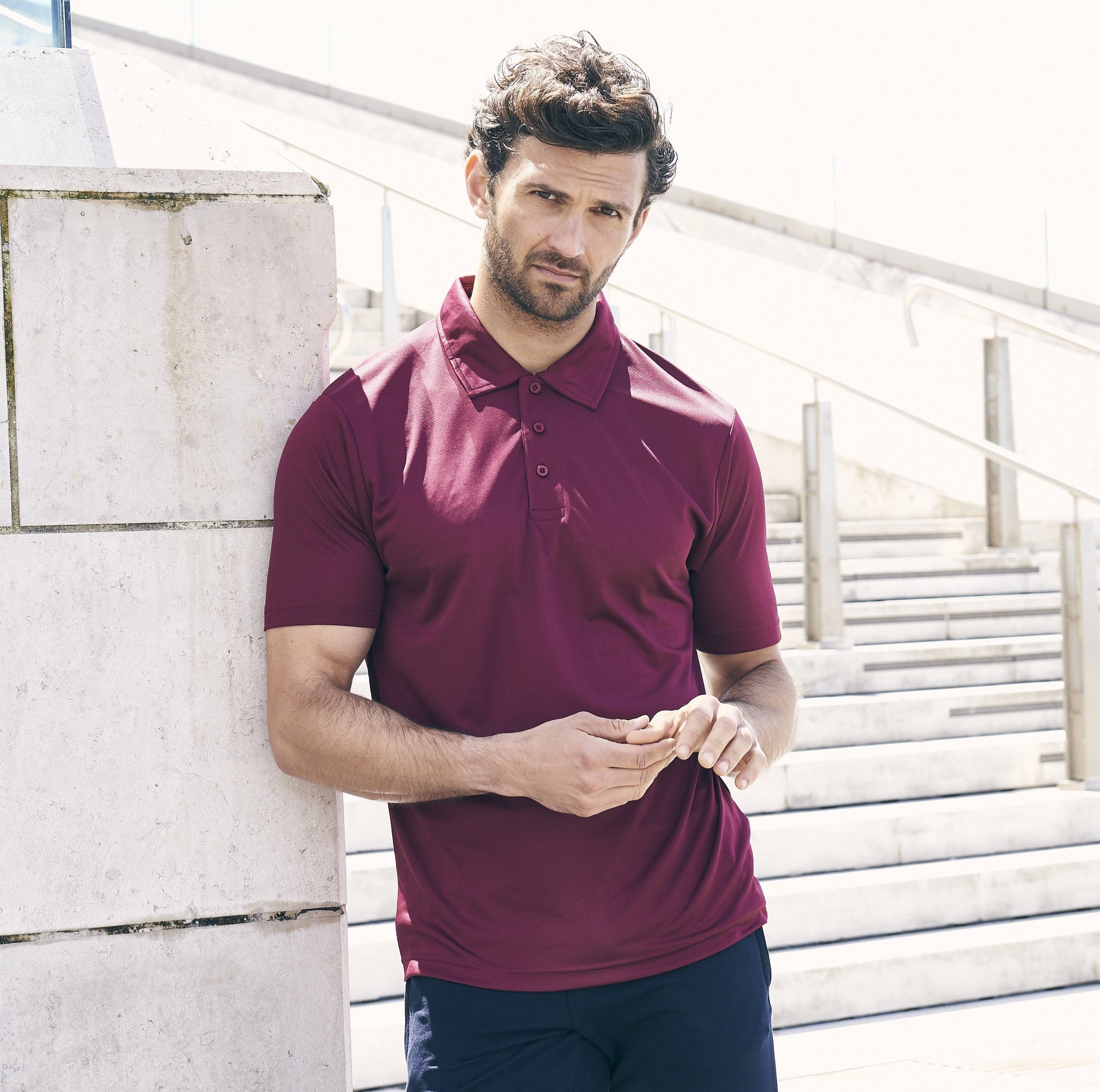 MoistureManagement System Everyday Layer Cool Polo | ARCTIC WHITE