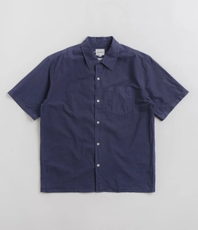 Rugged Style Norse Projects Carsten Tencel Shirt - Calcite Blue