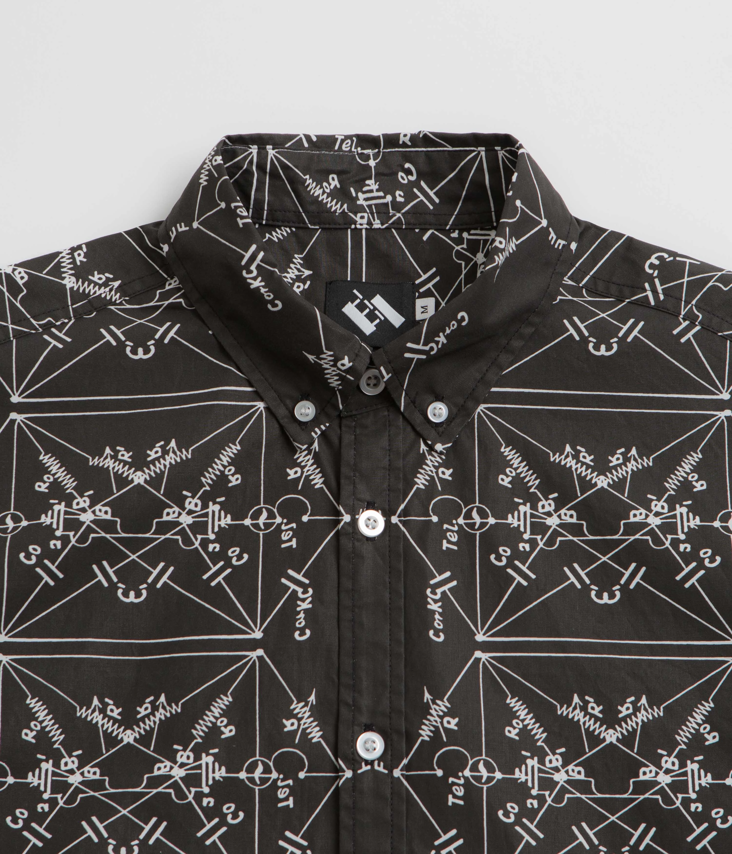 The Trilogy Tapes Envelopes All Over Print Shirt - Black Anniversary Celebration Snug feel