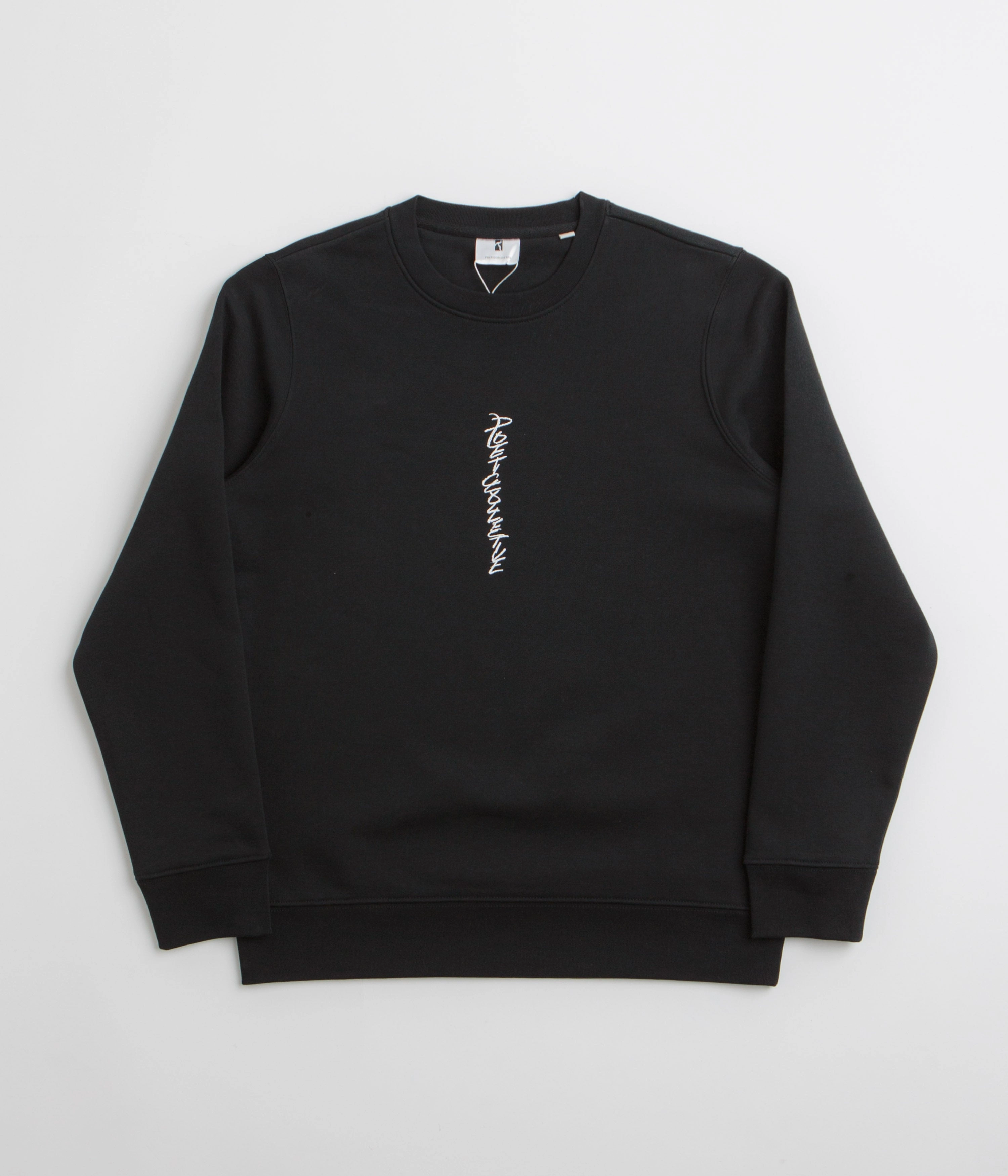 goes with boots Street Comfort Poetic Collective Demon Crewneck Sweatshirt - Black