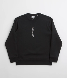 goes with boots Street Comfort Poetic Collective Demon Crewneck Sweatshirt - Black