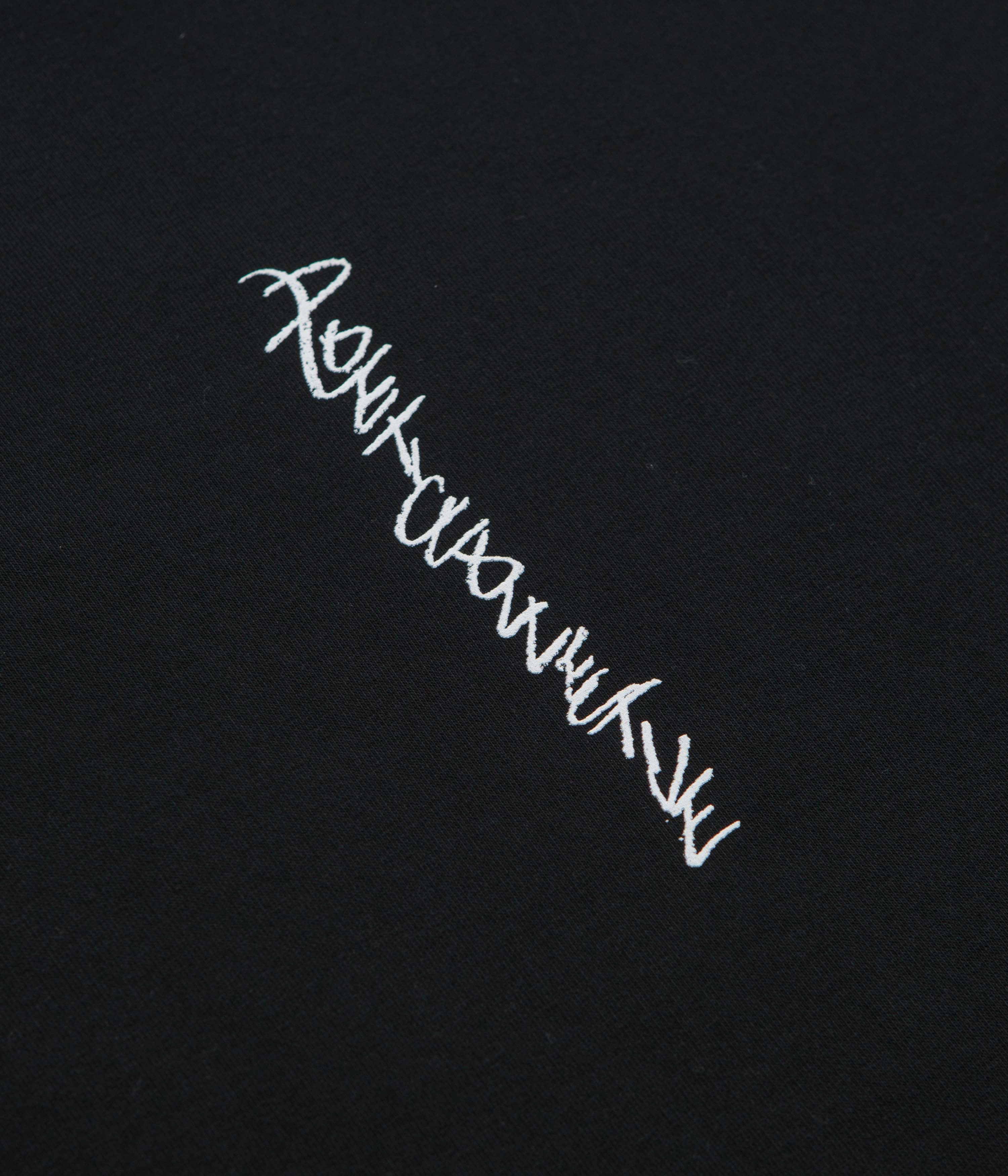 product smooth sleekness Urban Look Poetic Collective Demon Crewneck Sweatshirt - Black