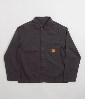 Service Works Ripstop FOH Jacket - Washed Black Heavy Duty Hardware