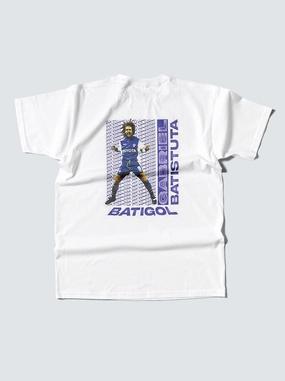 FIORENTINA BATIGOL BATISTUTA BOOTLEG TEE Daily Casual Chill Vibes