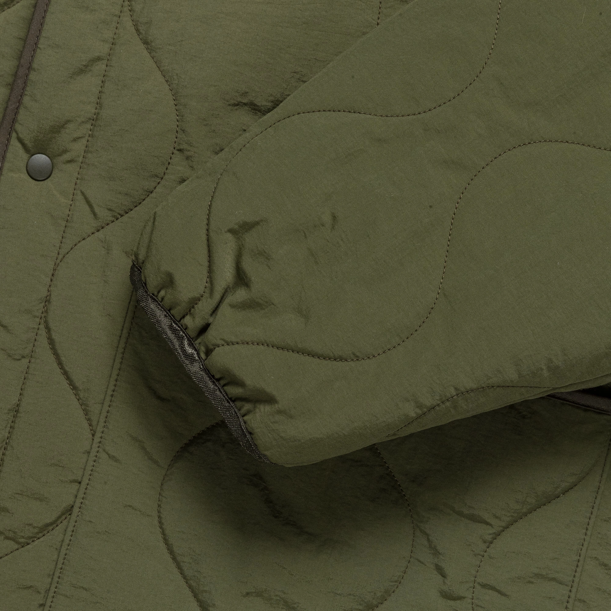 Mil Liner Down Jacket - Olive Cashmere Blend