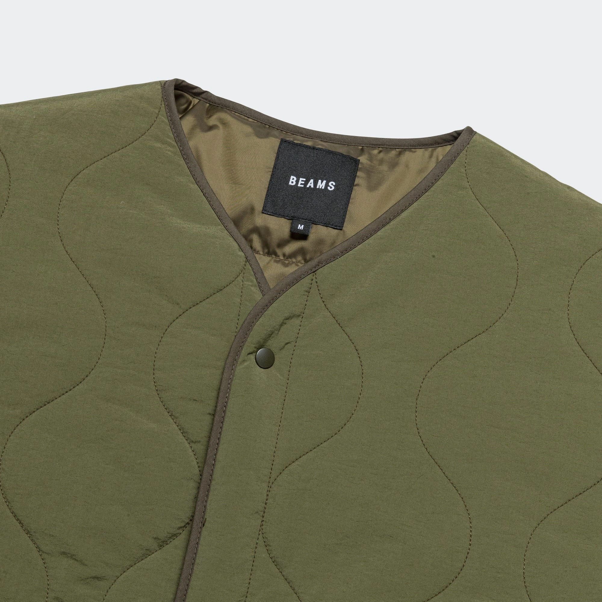 Mil Liner Down Jacket - Olive Eco Friendly Textile