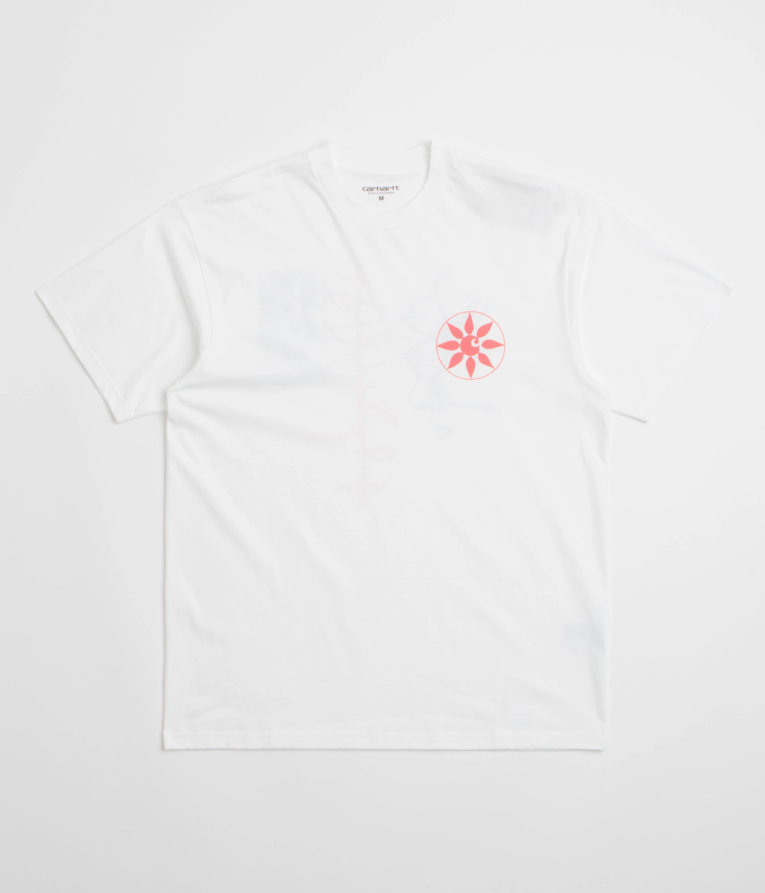 Carhartt Senses T-Shirt - White Relaxed and Easy