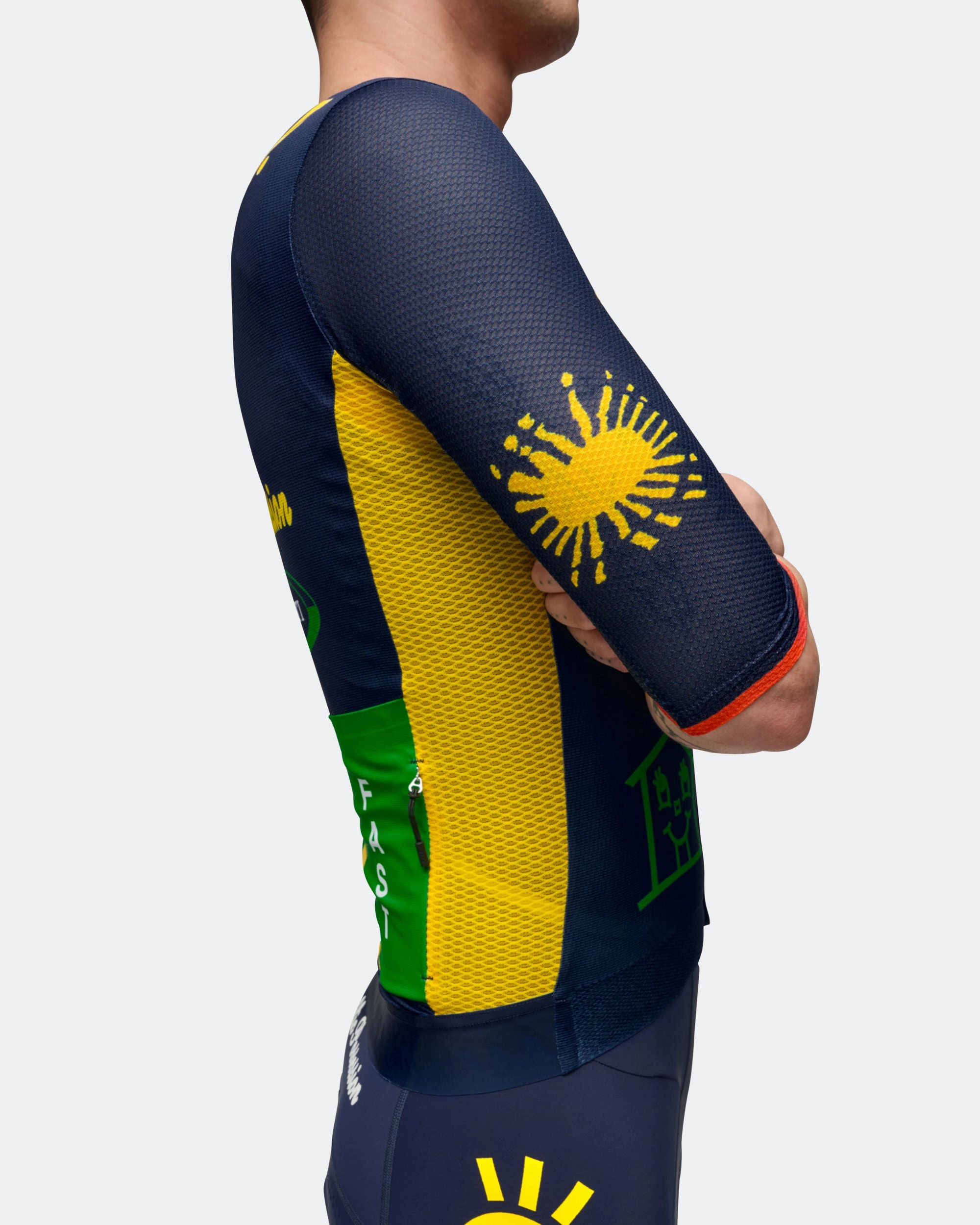 Pro Air Jersey 3.0 x PUBLIC POSSESSION - Navy Seasonal Comfort