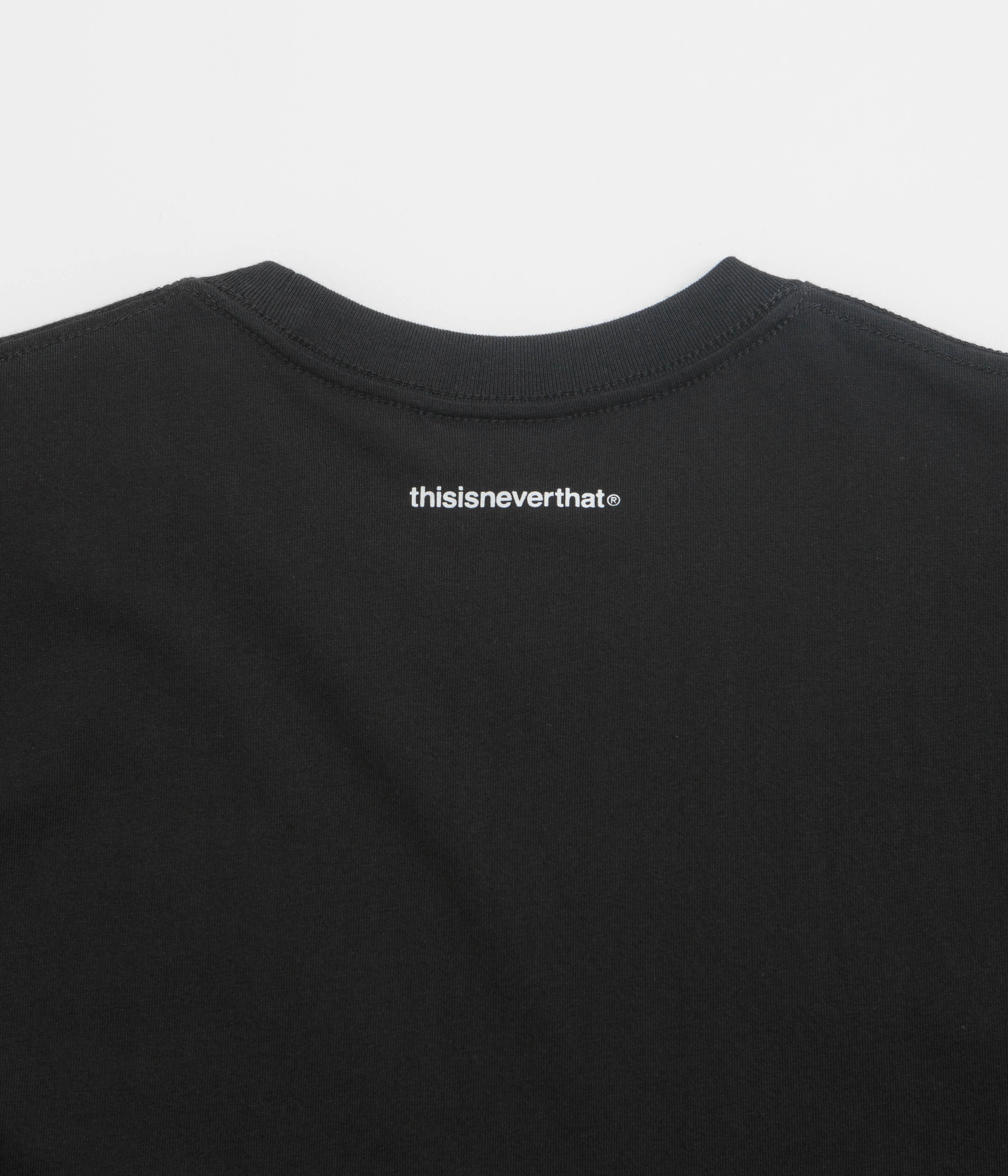 thisisneverthat T-Logo T-Shirt - Black Colorfast Dye