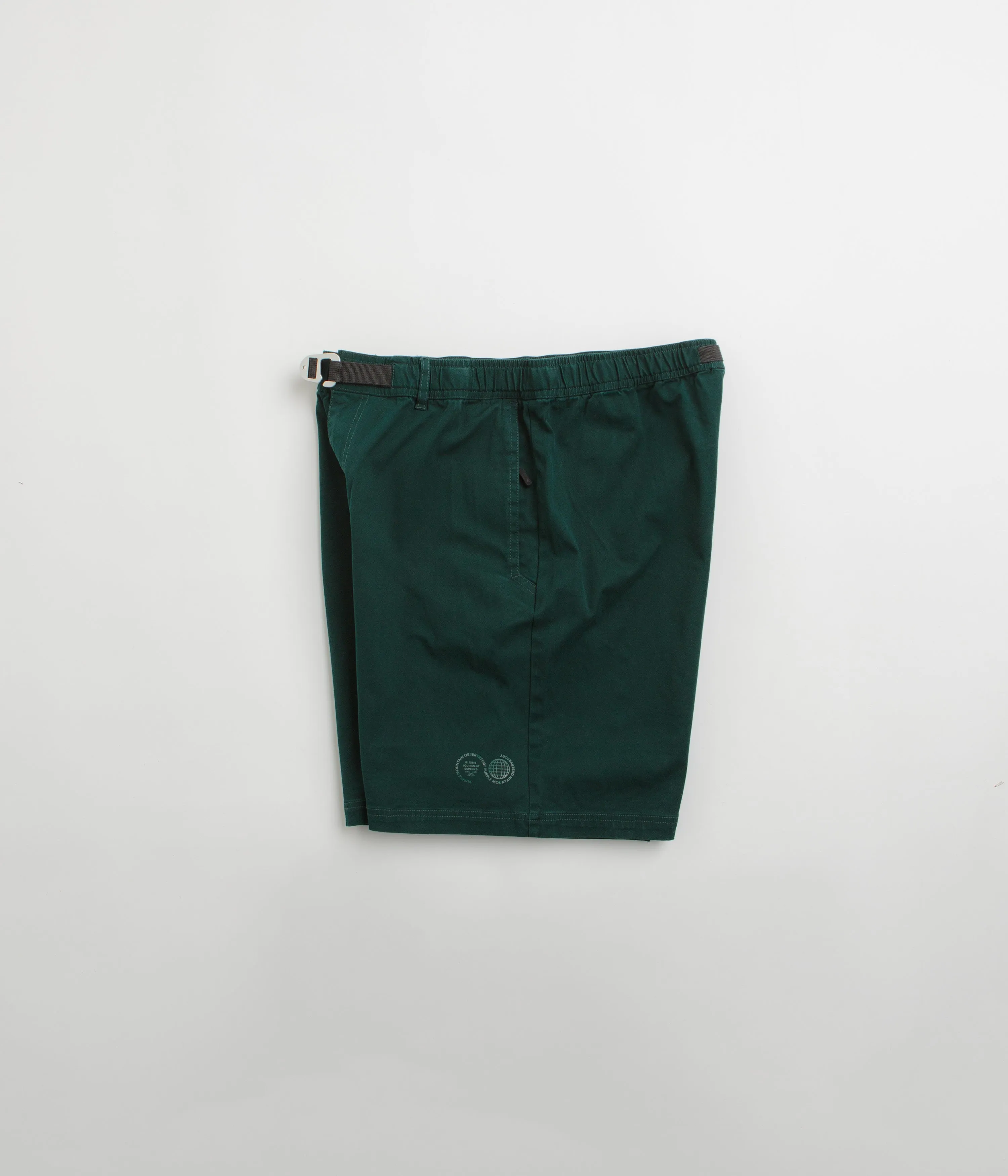 Athletic Comfort Purple Mountain Observatory Trek Shorts - Pine Green