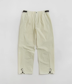 Purple Mountain Observatory Blocked Hiking Pants - Bone Soft Lining Anti Static Fabric