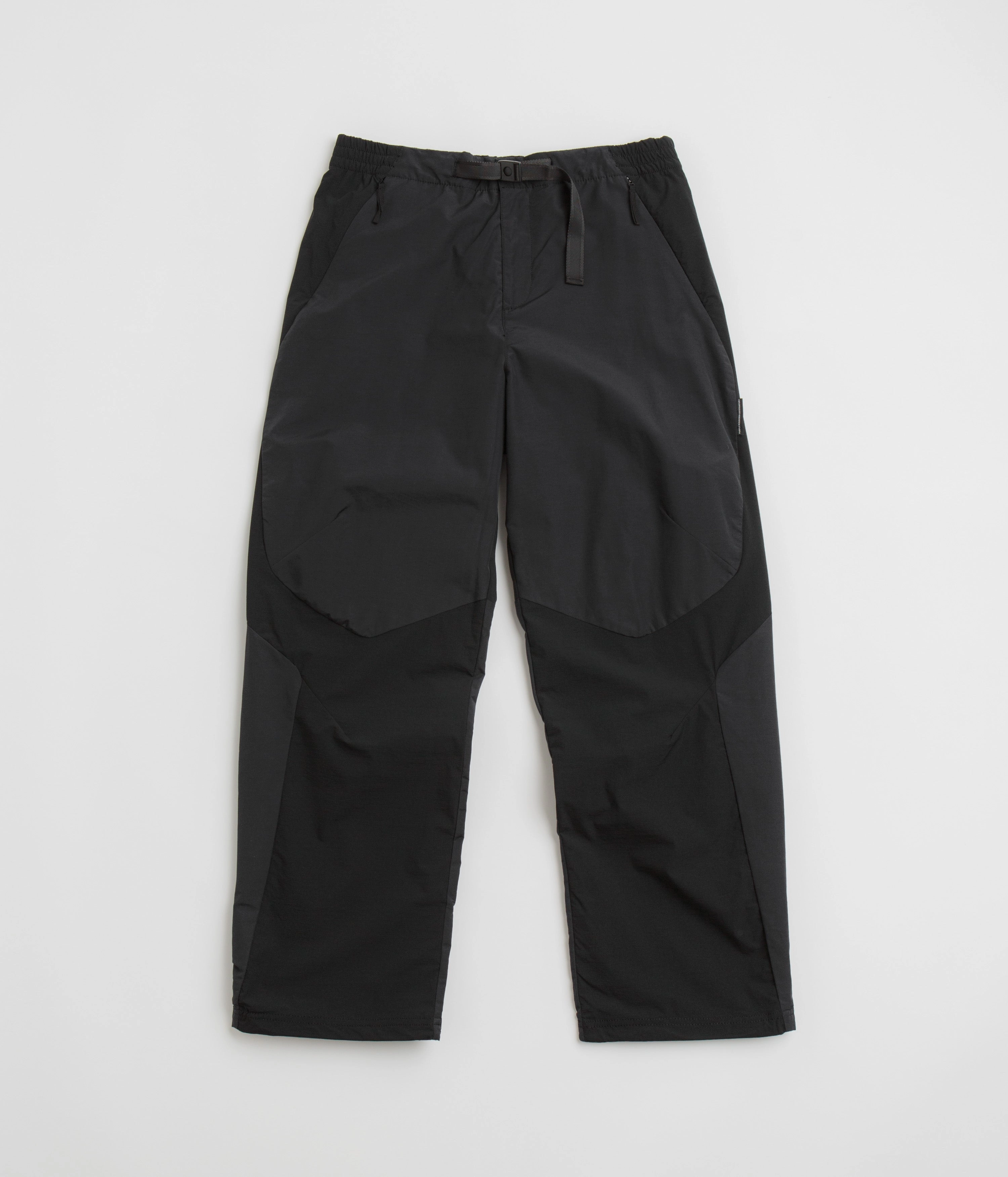 Urban Utility Flex Fit Purple Mountain Observatory Blocked Terrain Pants - Black