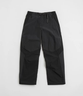 Urban Utility Flex Fit Purple Mountain Observatory Blocked Terrain Pants - Black