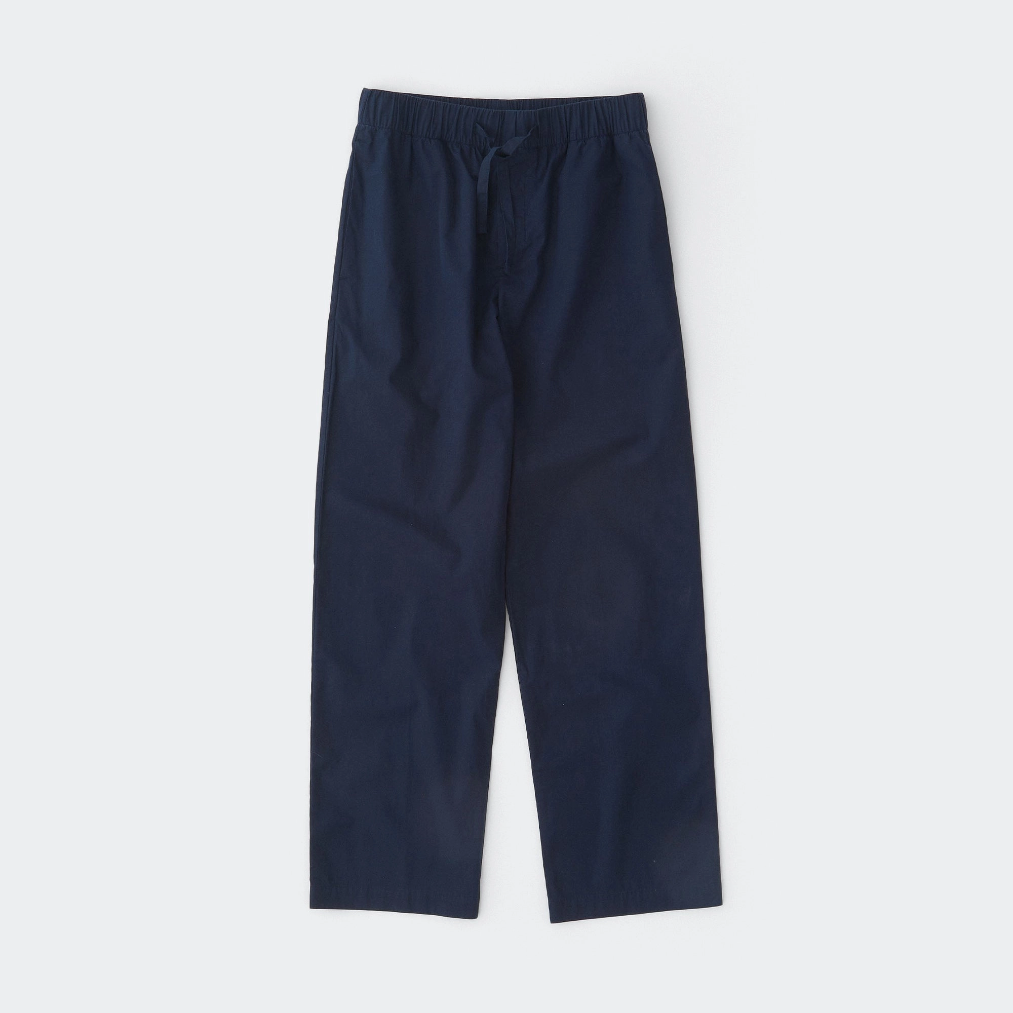 Pyjama Pants - True Navy Cotton Poplin Effortless Design Slip Resistant