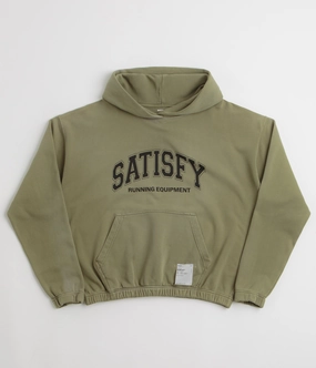 Comfy Apparel youth choice Satisfy SoftCell Hoodie - Sun Bleached Military Olive