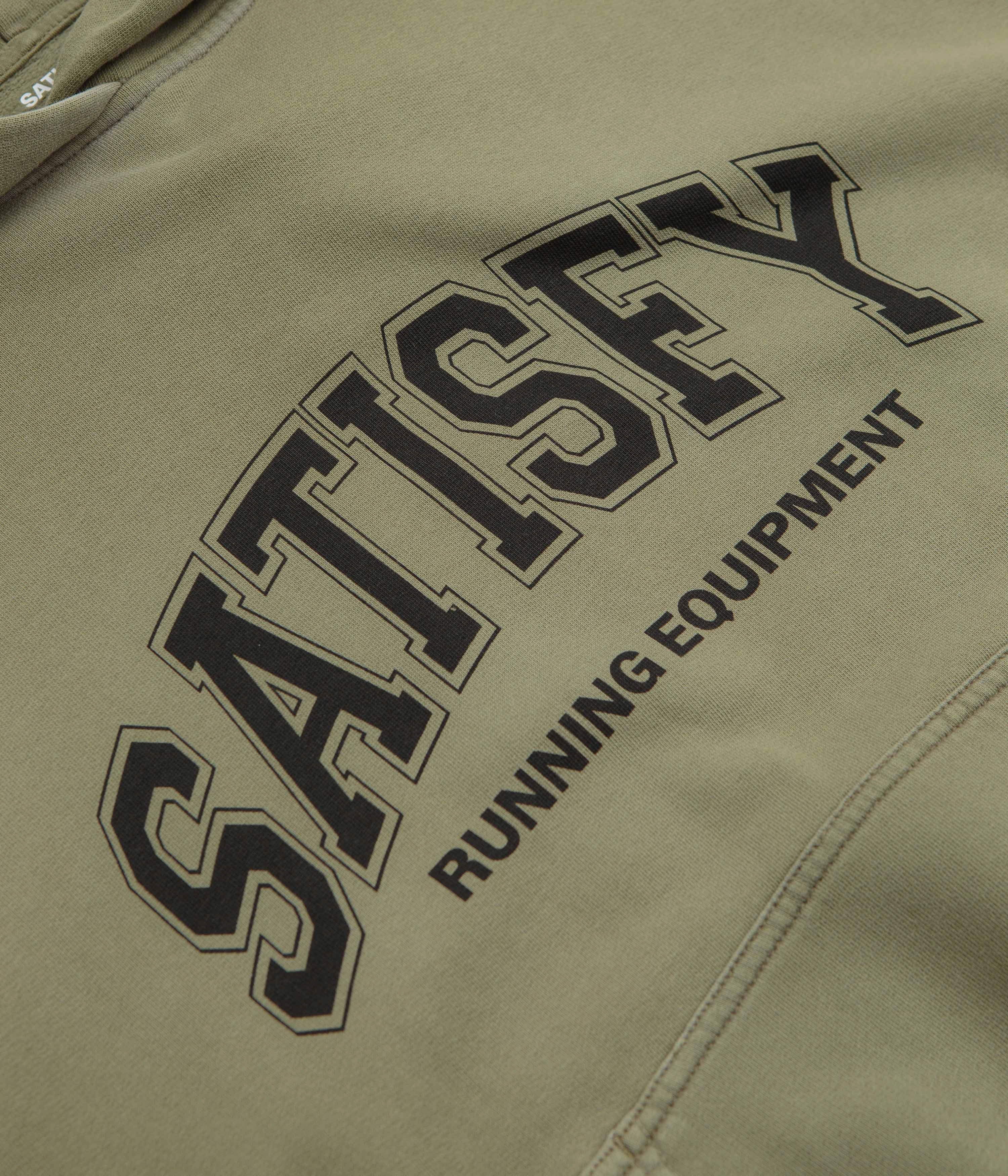Satisfy SoftCell Hoodie - Sun Bleached Military Olive Pastel color