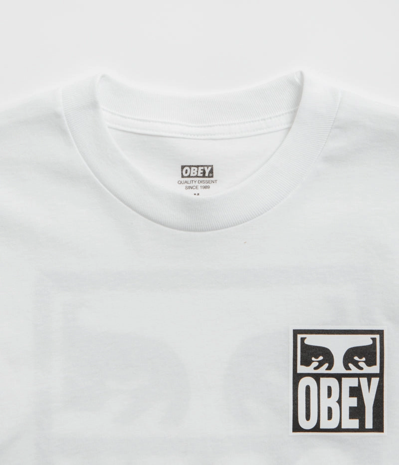 Obey Eyes Icon 2 T-Shirt - White Versatile Wear Perfect for Travel
