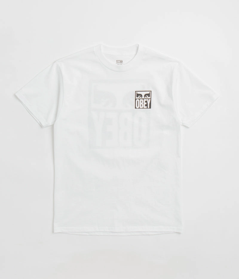 Obey Eyes Icon 2 T-Shirt - White Urban Casual Look