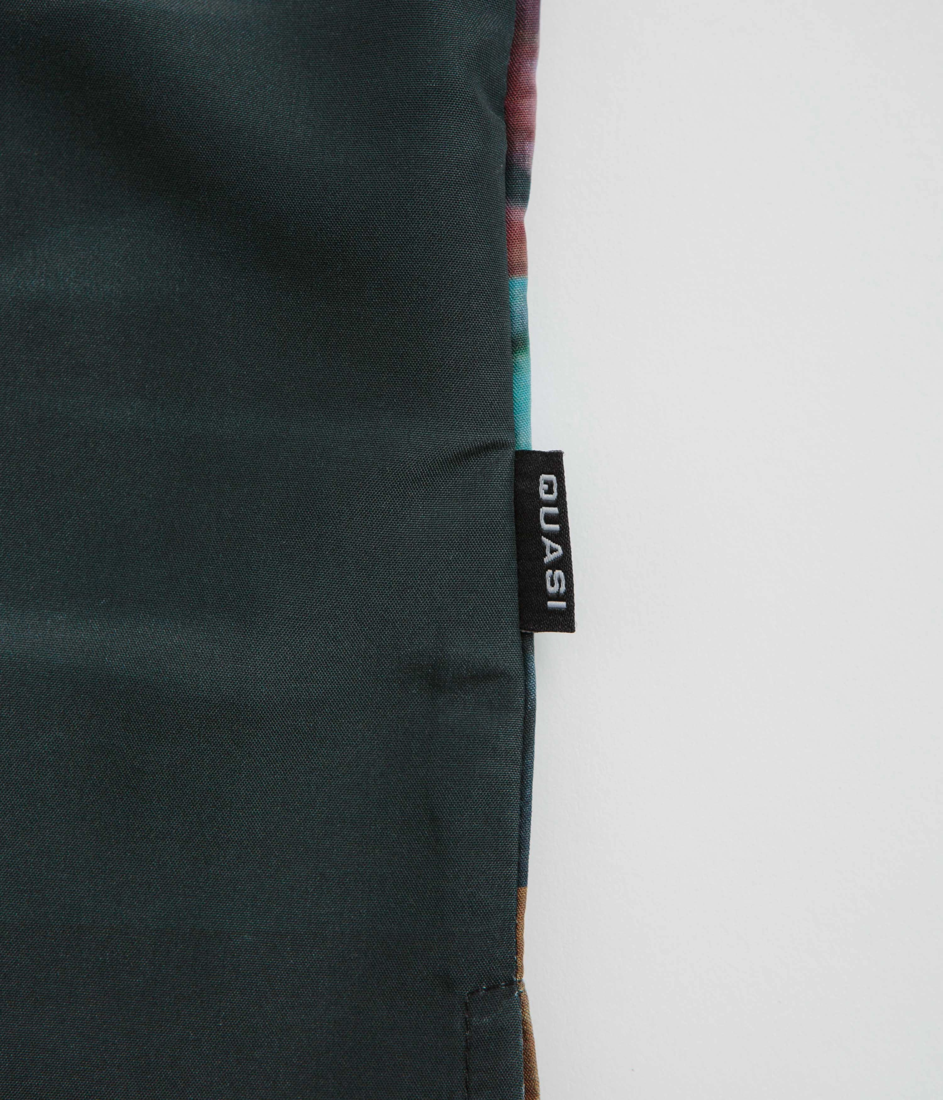 All-Season Wear Edgy style Quasi Short Sleeve Shirt - Multi