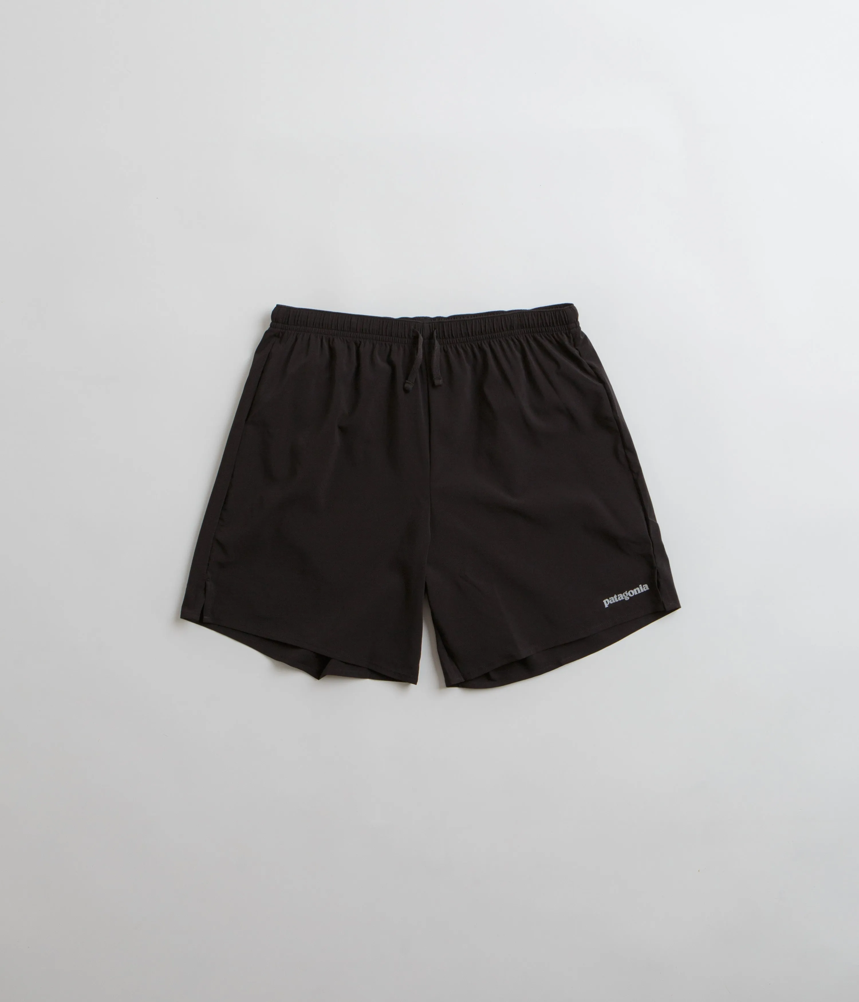 Patagonia Trailfarer 6" Shorts - Black Anti Slip Grip Technology