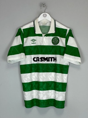 1989/91 CELTIC HOME SHIRT (M) UMBRO Vented Back Design