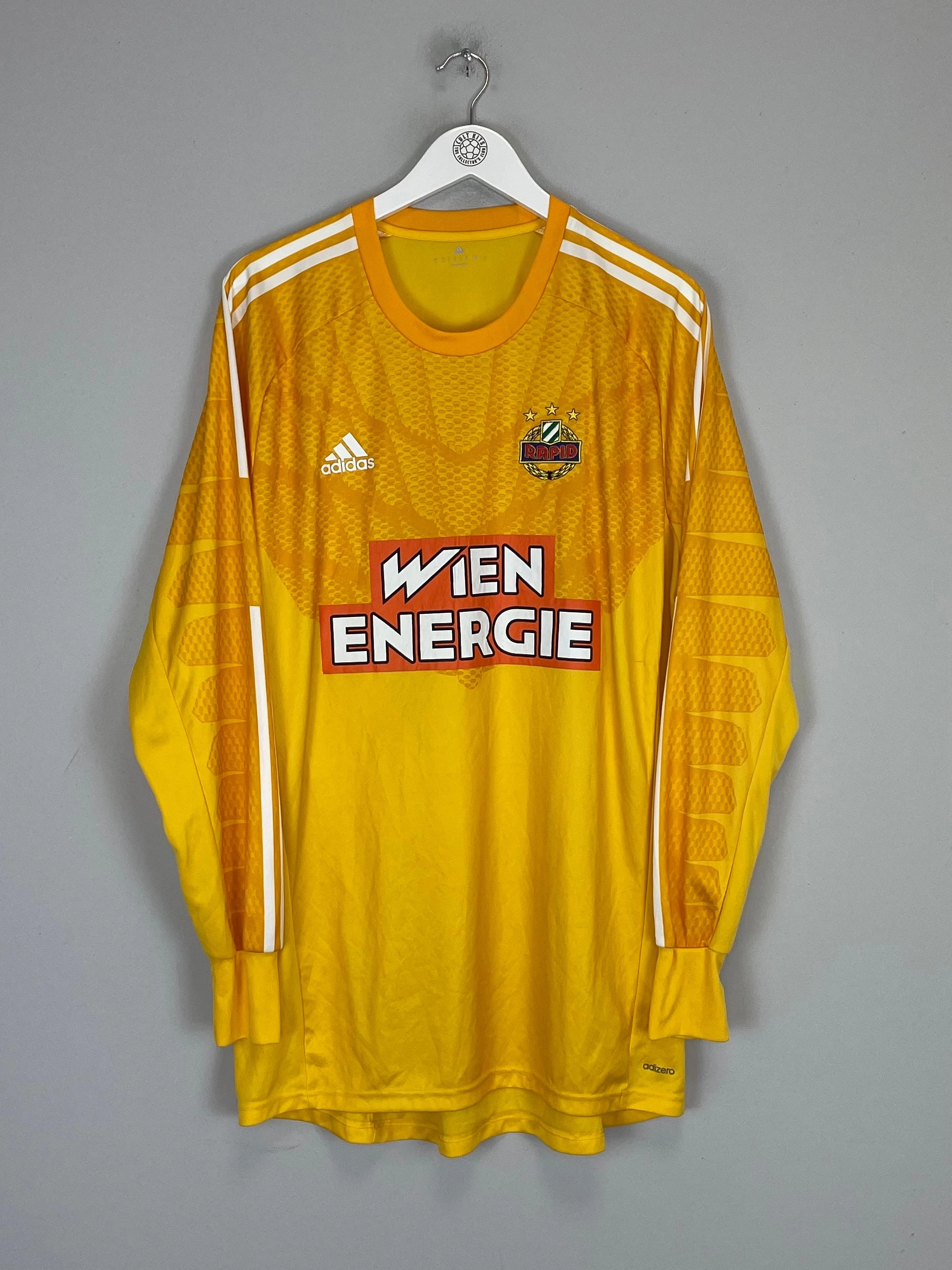 2013/14 RAPID VIENNA *PLAYER ISSUE* GK SHIRT (XXL) ADIDAS Performance Optimized Weave Thermoregulating Technology