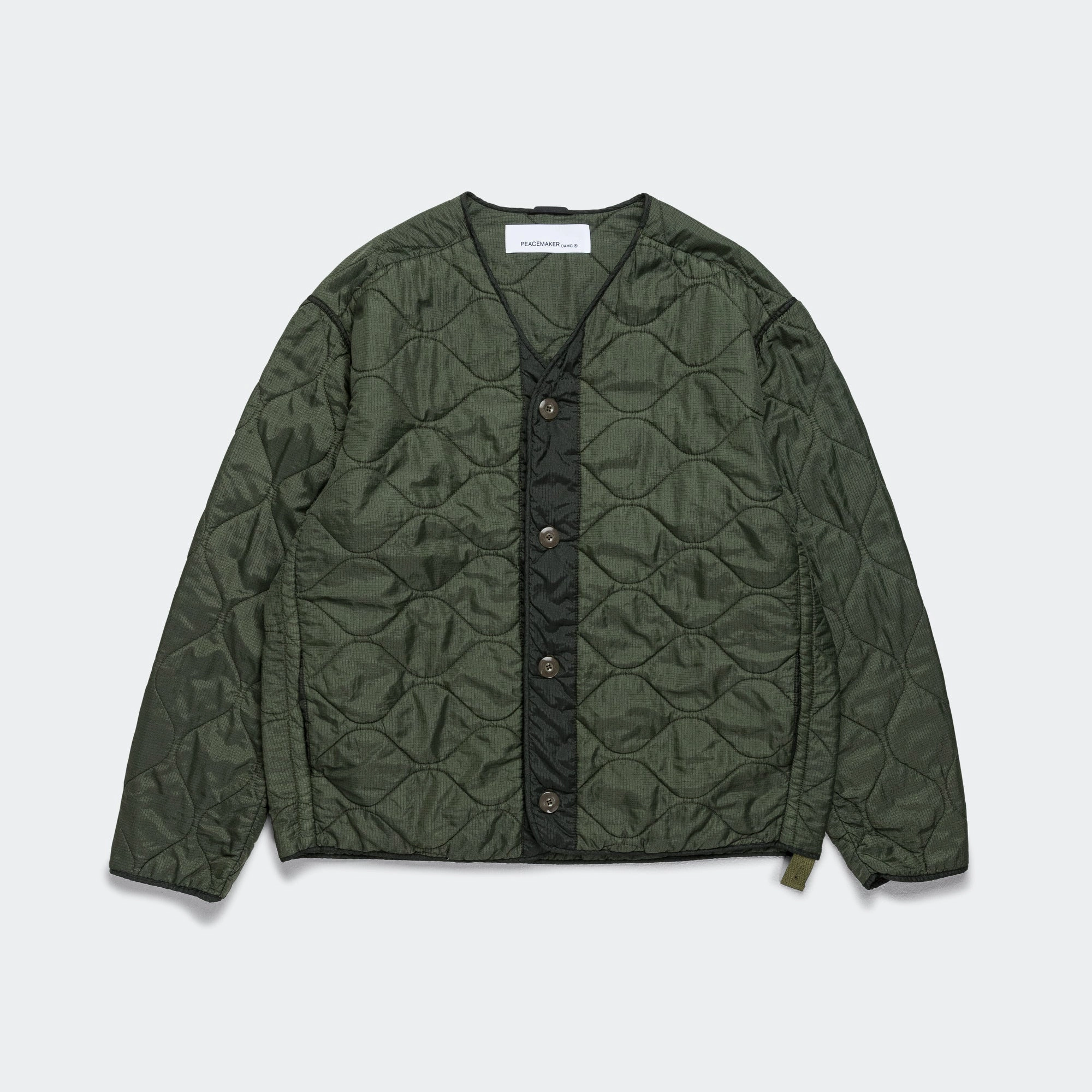 Long Sleeve Kangaroo Pocket Combat Liner - Forest Night