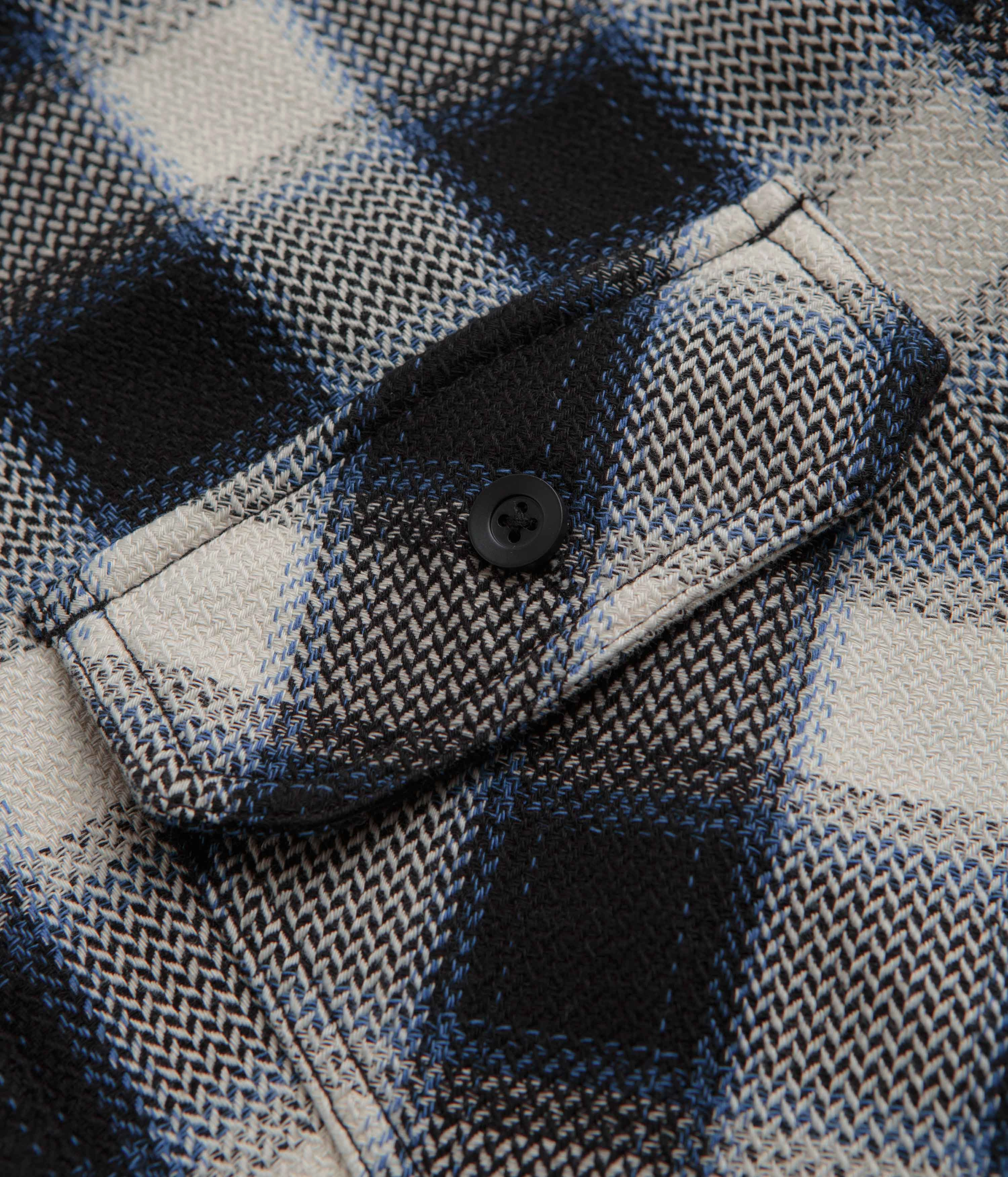 Multi Functional Pockets Carhartt Witten Shirt - Witten Check / Natural