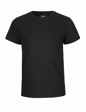 Classic Fit Neutral Kids T-Shirt | BLACK