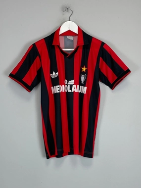 Irregularity Free Edging 1990/92 AC MILAN HOME SHIRT (S) ADIDAS