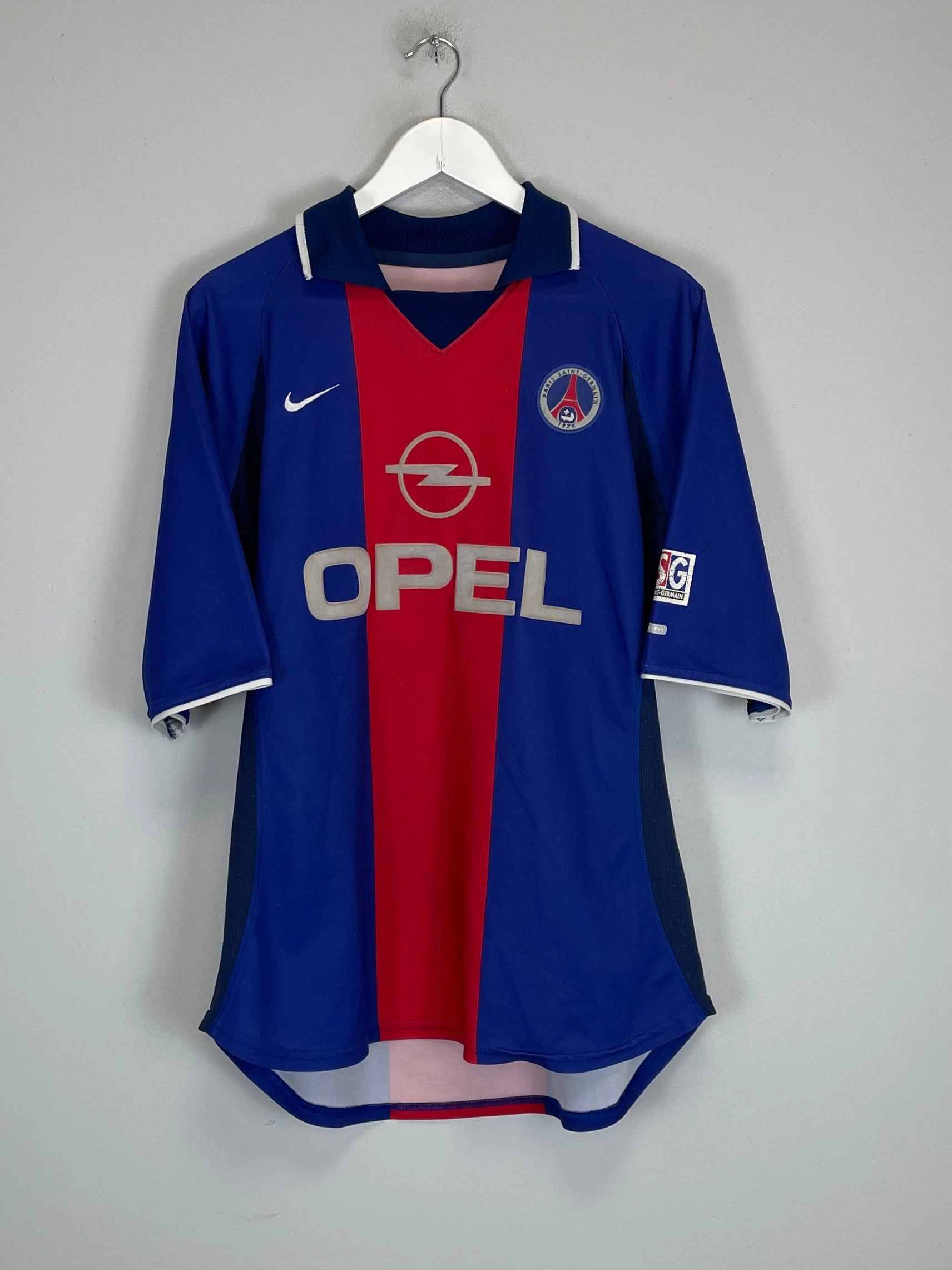 2000/01 PSG HOME SHIRT (L) NIKE Comfortable fit Casual Motion