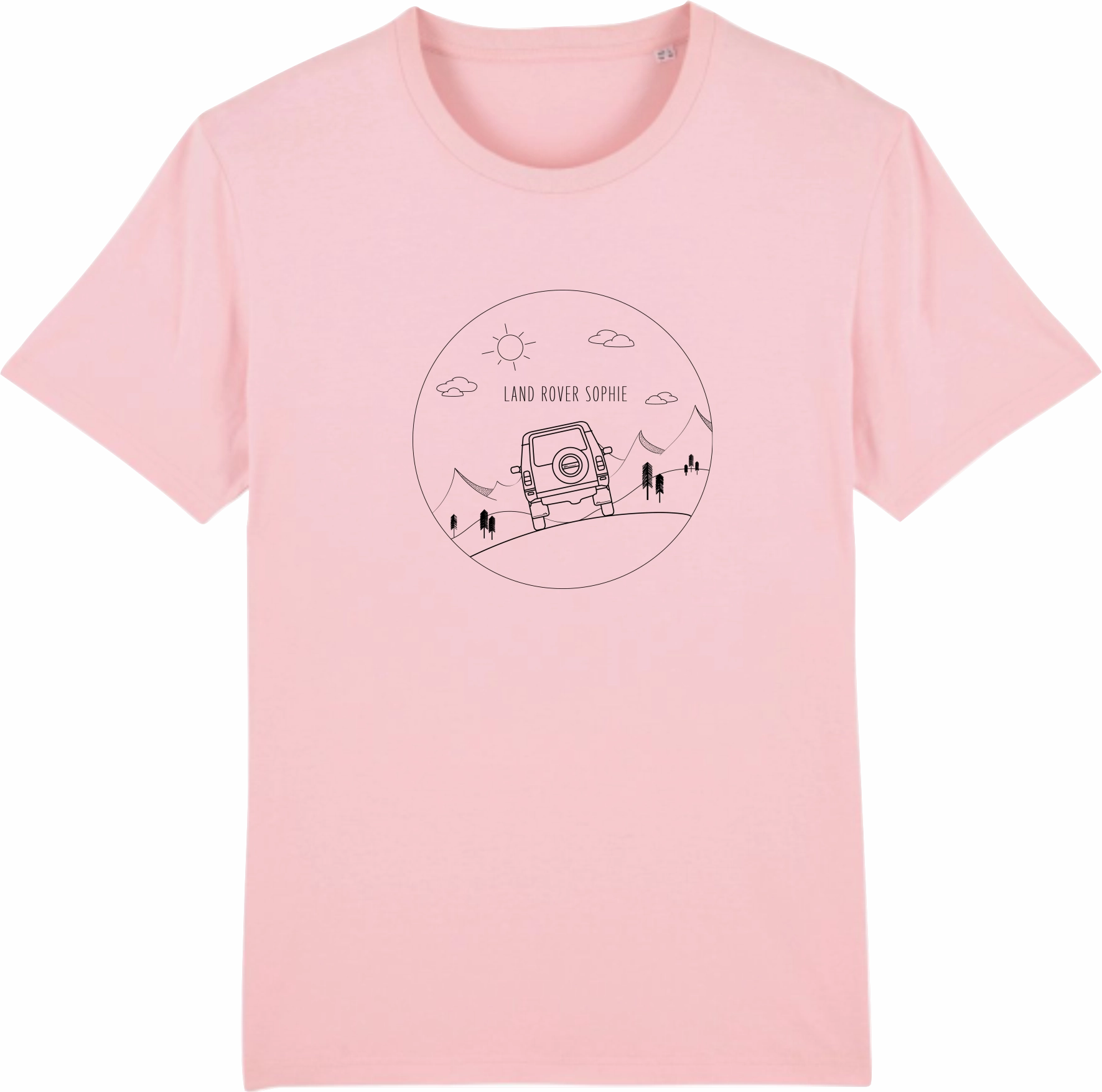 Fashion Fit E R Co Explore More T-Shirt | Cotton Pink