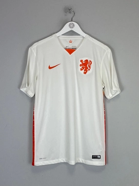 Breathable Performance 2015/16 NETHERLANDS AWAY SHIRT (M) NIKE