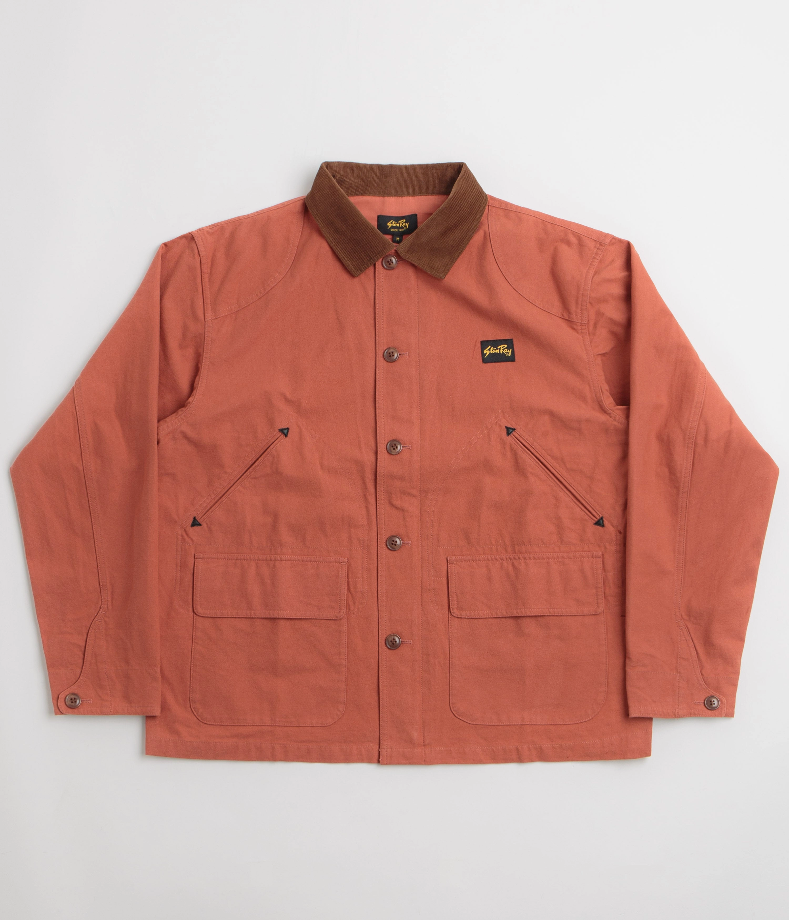 Stan Ray Hunters Jacket - Washed Red Fast Dry Heat Sealed Seams