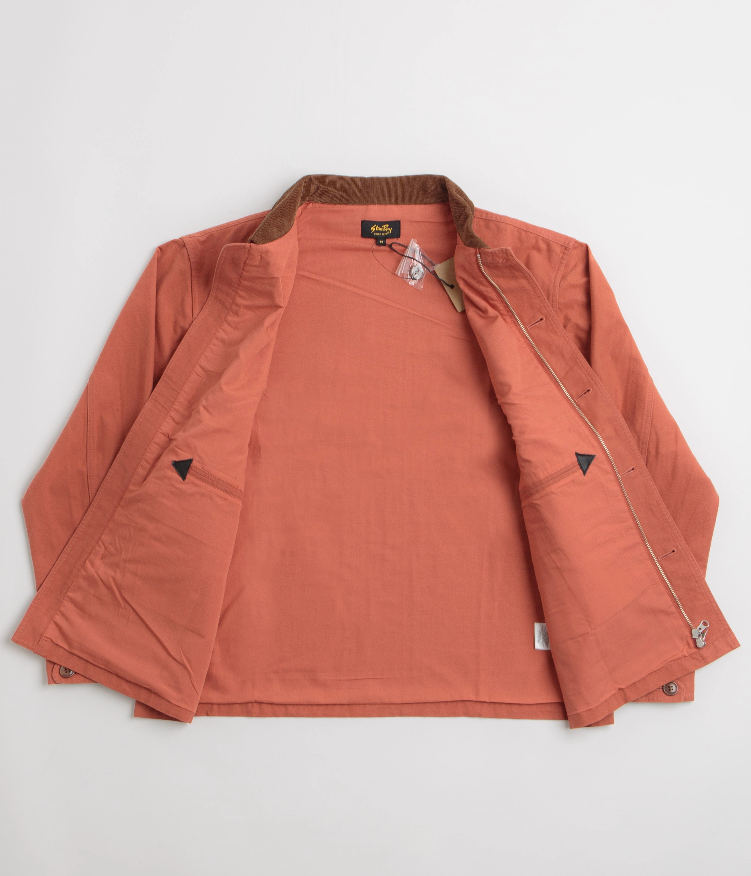 Quick Release Buckles Compact Storage Design Stan Ray Hunters Jacket - Washed Red