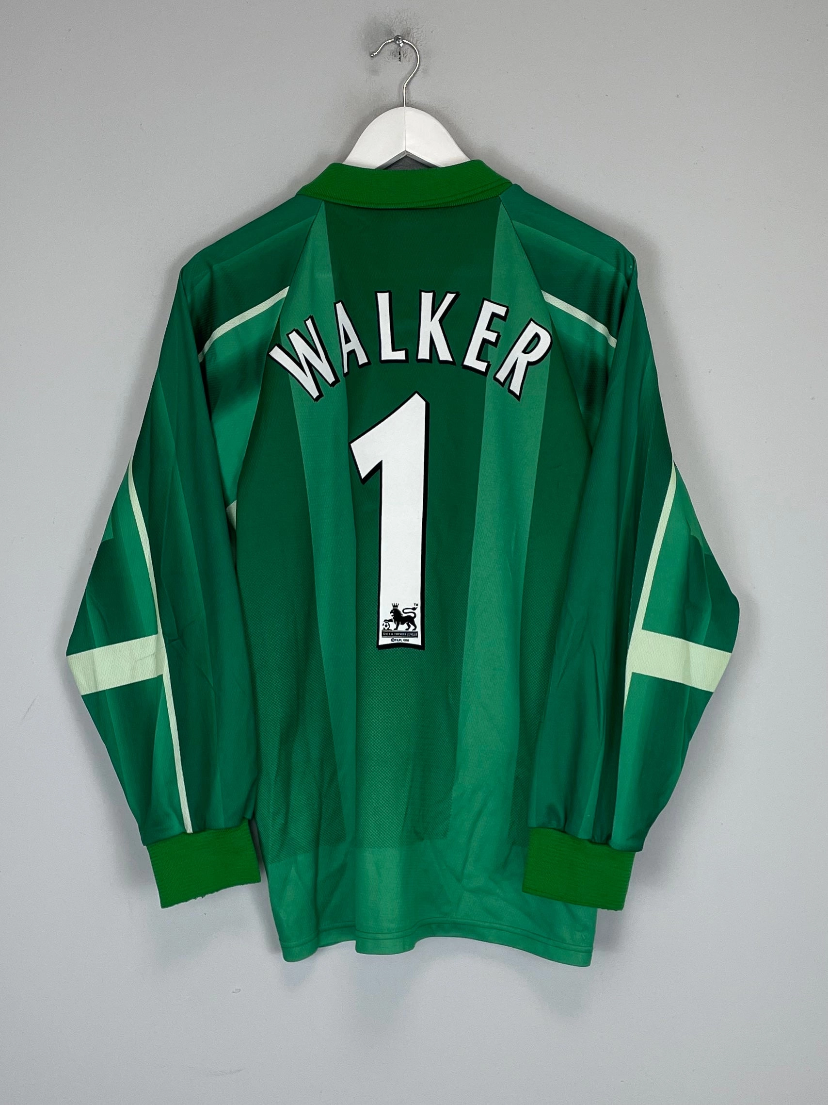 Eco Conscious Manufacturing 1997/99 TOTTENHAM WALKER #1 GK SHIRT (M) PONY