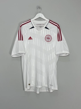 2012/13 DENMARK AWAY SHIRT (XL) ADIDAS Friction Dispersing Weave Any Activity