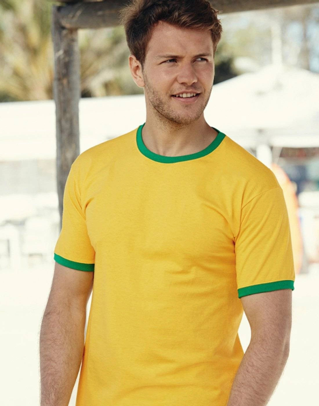 Ringer T | BLACK/WHITE Casual Wear NonIrritatingTags