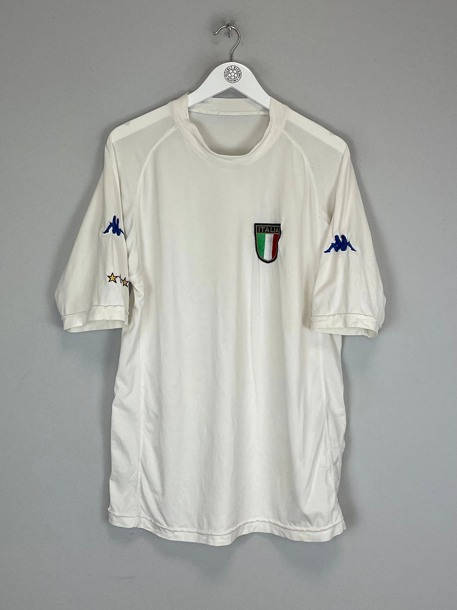 2000/01 ITALY AWAY SHIRT (L) KAPPA Light Training Precision Cut