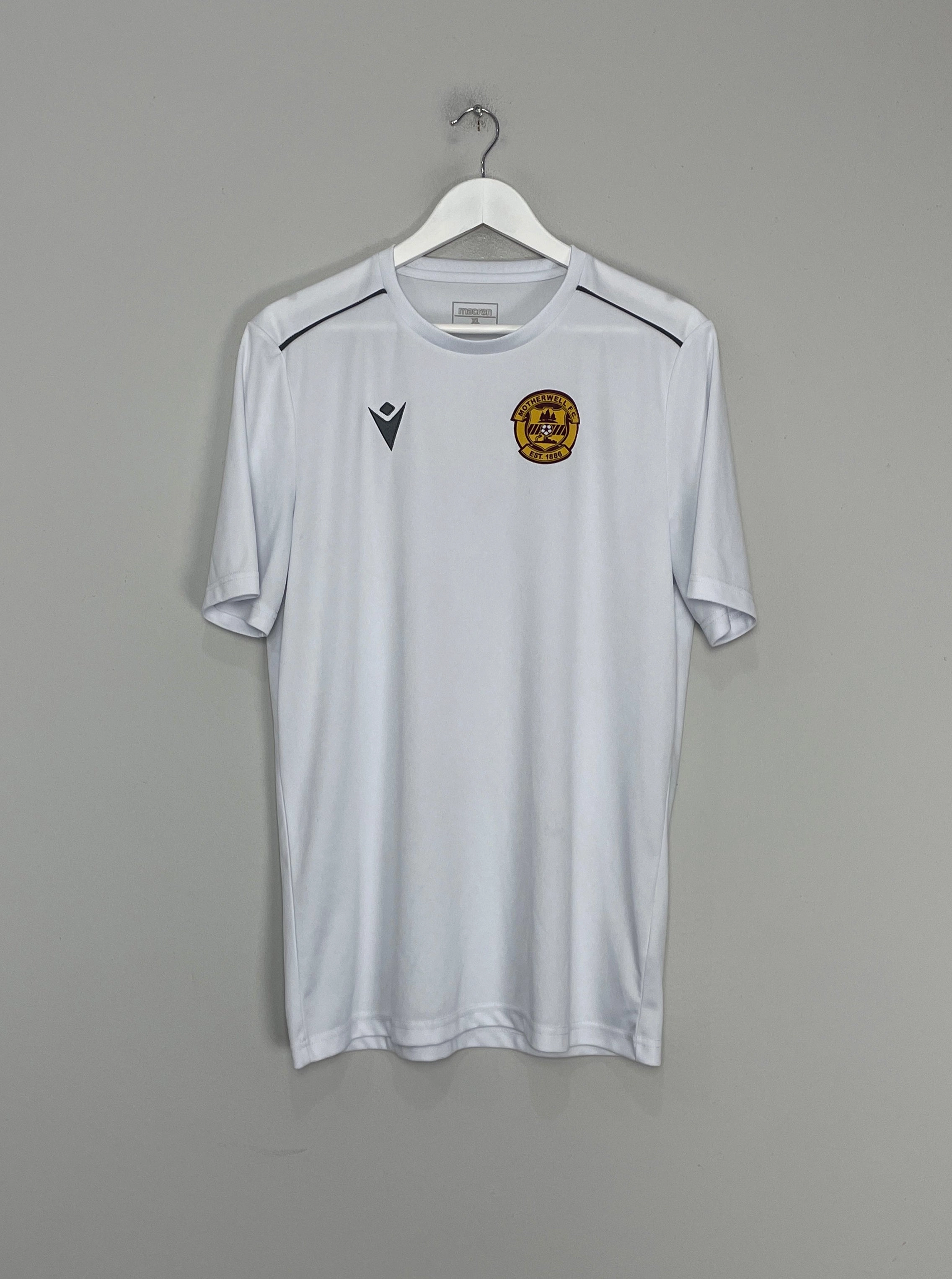 2019/21 MOTHERWELL TRAINING SHIRT (XL) MACRON Soft Brushed Interior