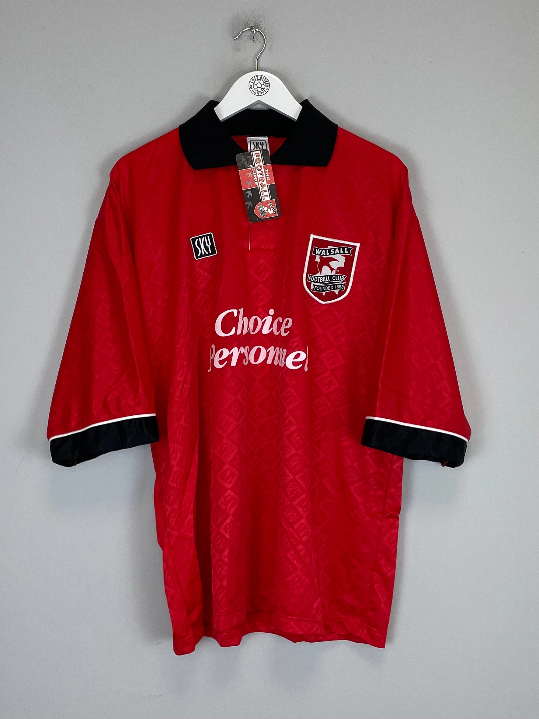workout mode 1995/96 WALSALL *BNWT* HOME SHIRT (L) SKY