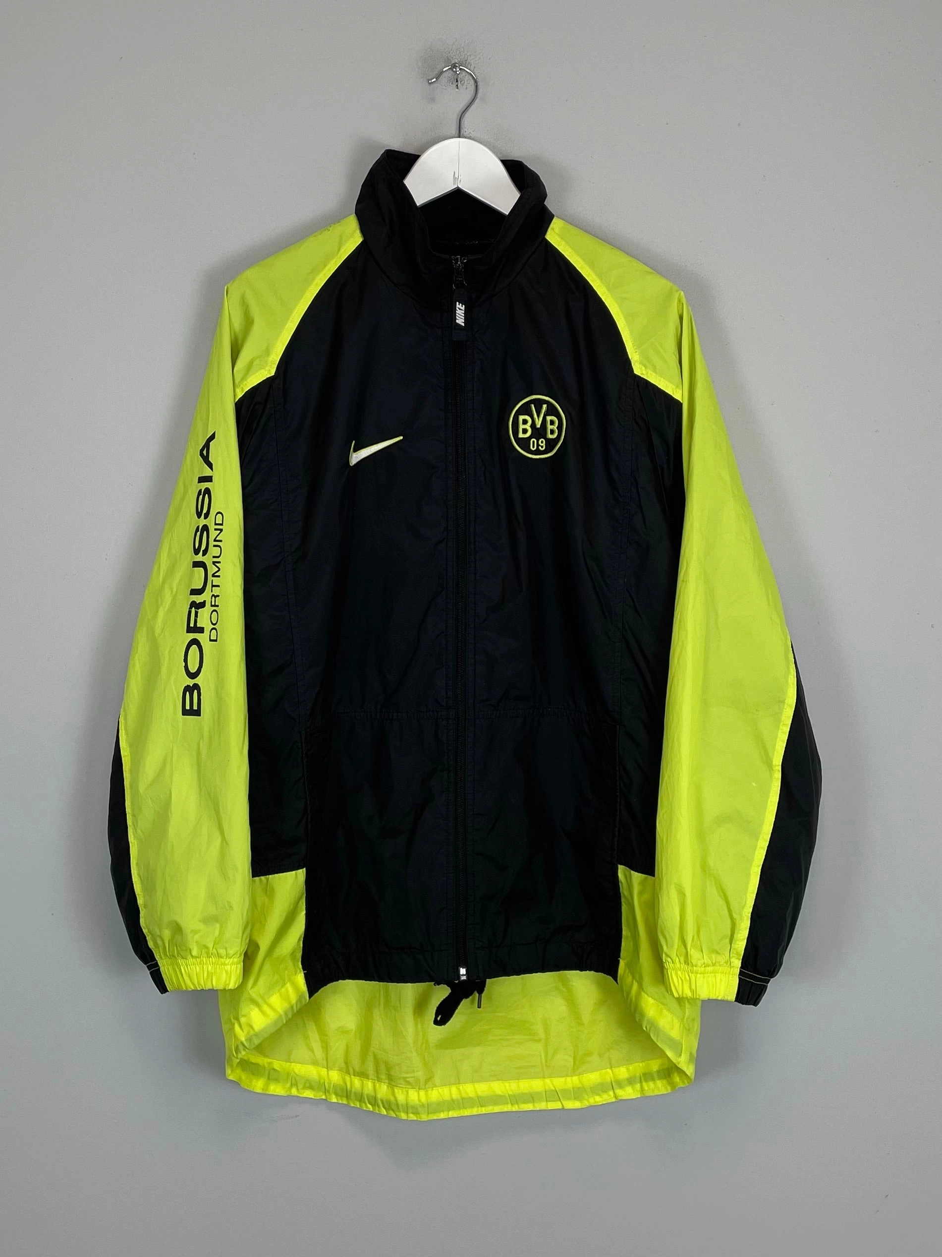 1997/98 DORTMUND TRAINING JACKET (M) NIKE air WindResistantBarrier