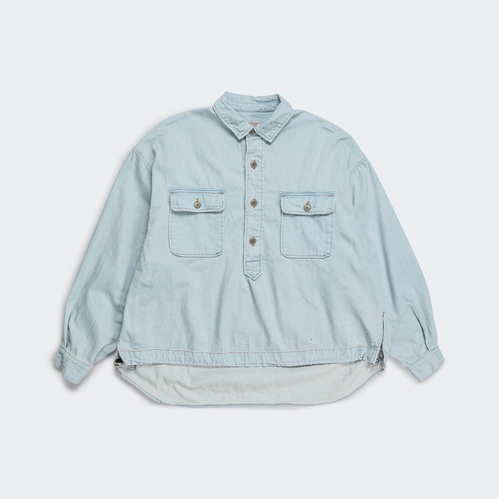 8oz Denim Shirt Anorak - PRO Anti Pill Technology