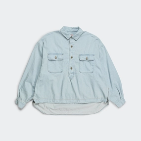 8oz Denim Shirt Anorak - PRO Anti Pill Technology